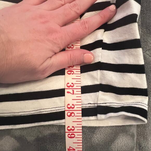 Old Navy Maternity Fitted White Black Dress Size Large - Picture 12 of 12